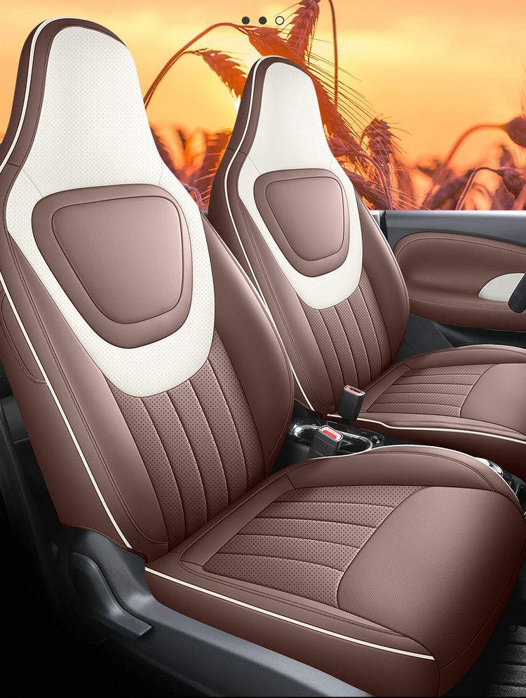 2023 new Wuling Binguo special seat cover four seasons universal full surround car seat cushion cartoon full leather seat cover