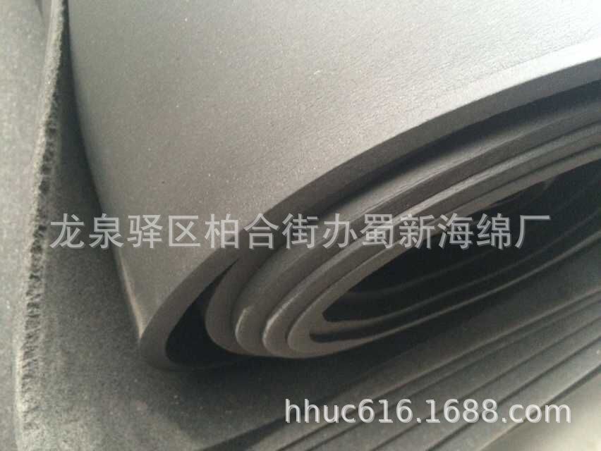 供应黑色平板隔音阻燃海绵/高密度阻燃防火橡塑泡棉/吸音阻燃泡沫