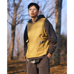 Sleeveless apron outdoor art painting DIY unisex vest workwear logo printing