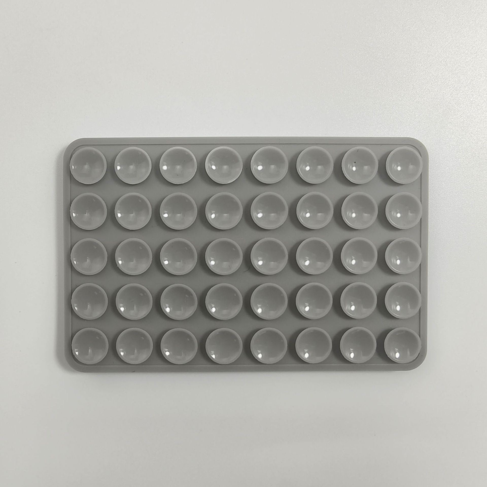 Suministro directo de fábrica de ventosa de silicona ventosa de teléfono móvil ventosa cuadrada ventosa de 24 granos ventosa de soporte para teléfono móvil ventosa de silicona de doble cara