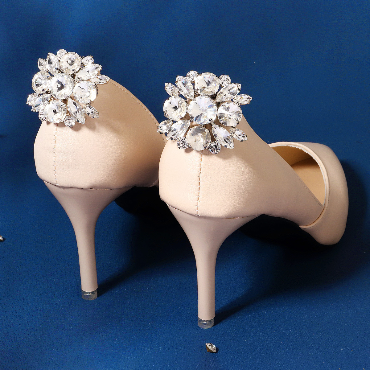 All Seasons Season Creative Layered Detachable Rhinestone Shoe Ornaments Bridal Shoe Buckle