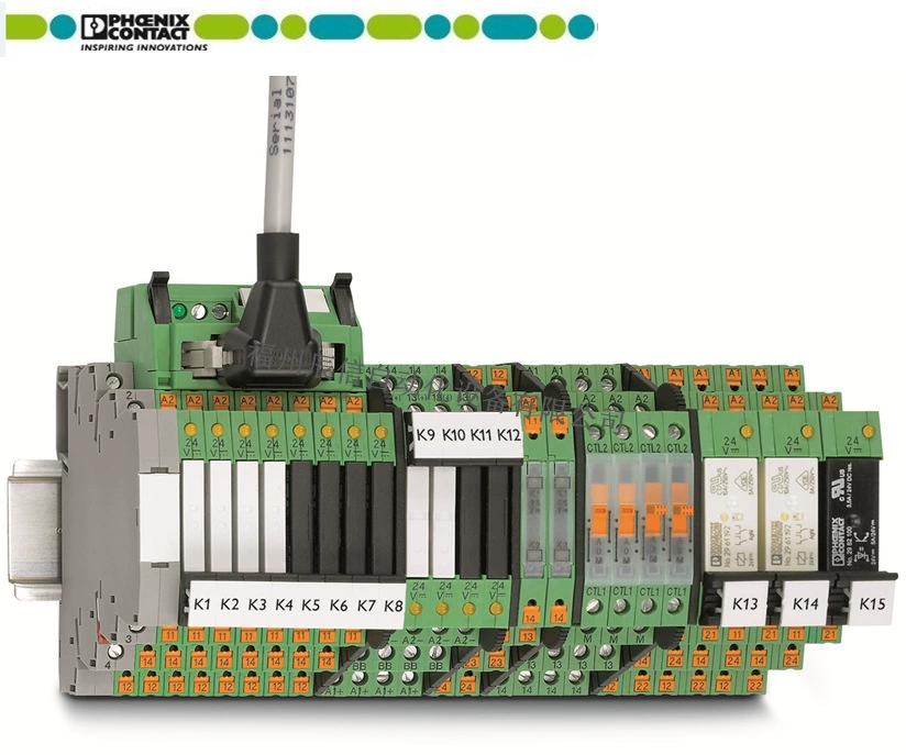 菲尼克斯 Terminal relay PLC-RPT-230UC/21 spring connection Original genuine