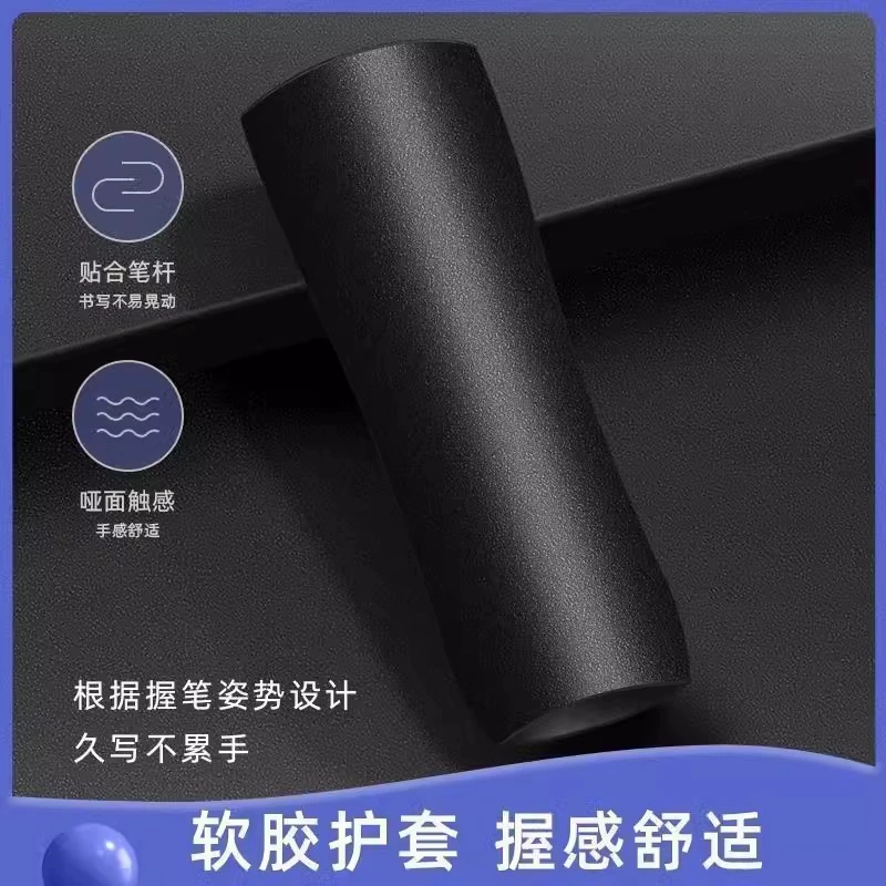 Ballpoint pen, black rollerball pen for students, 0.5mm