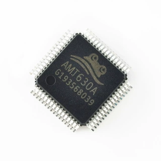 原装正品AMT630A 封装QFP64 数字屏控制芯片 视频解码器