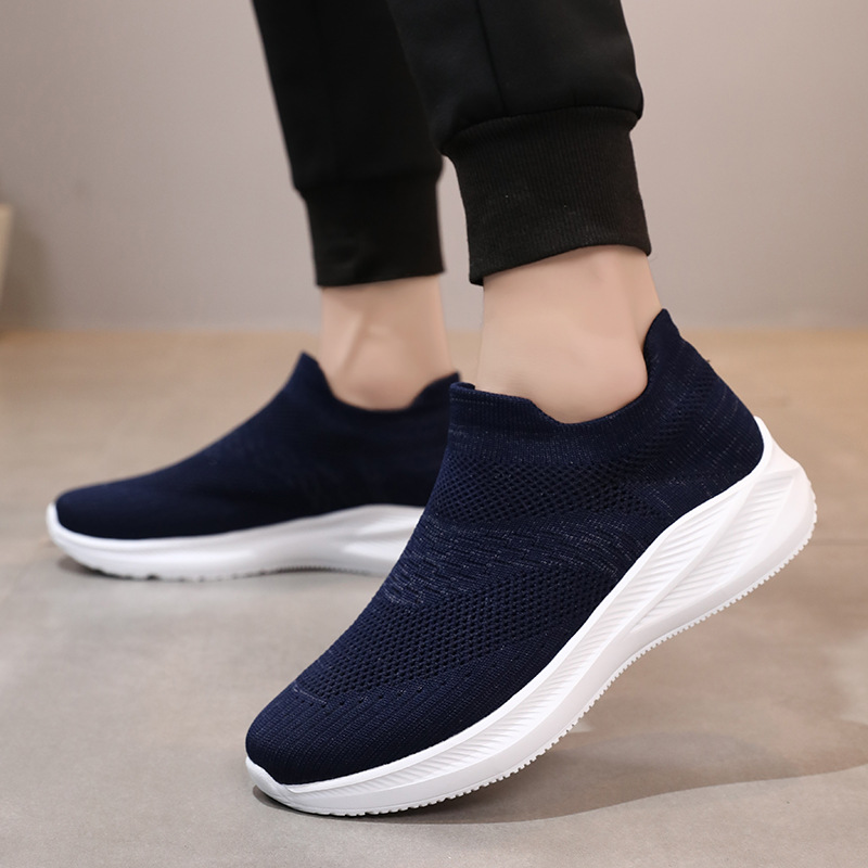 Man Tennis Shoes Running Shoes Sneakers Canvas Synthetic Slip Resistant Easy To Clean Footgear Sneakers_voghion.com