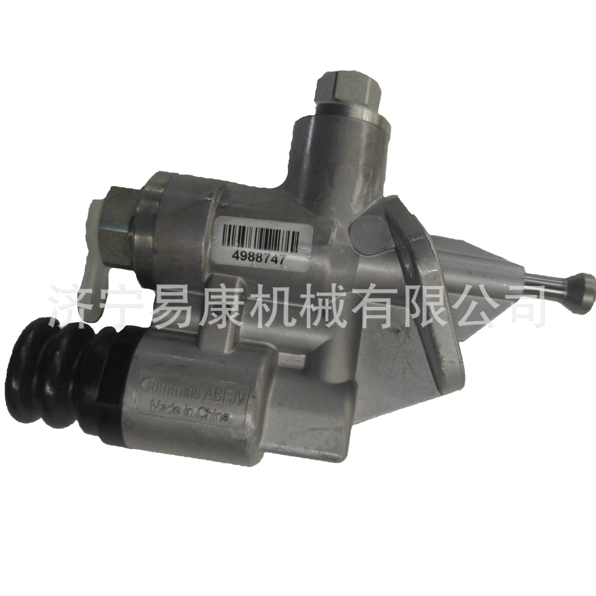 康明斯6B发动机手油泵4988747 徐工GR2605TIV平地机输油泵