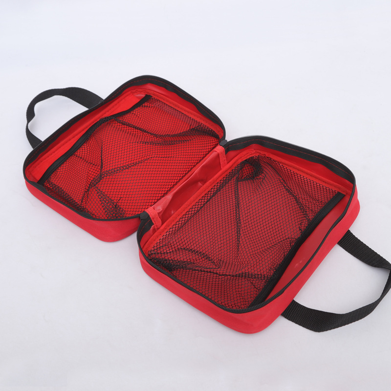 Bolsa de almacenamiento de primeros auxilios portátil grande bolsa médica bolsa de emergencia del coche bolsa de prevención de epidemias Portátil Bolsa De Salud al aire libre