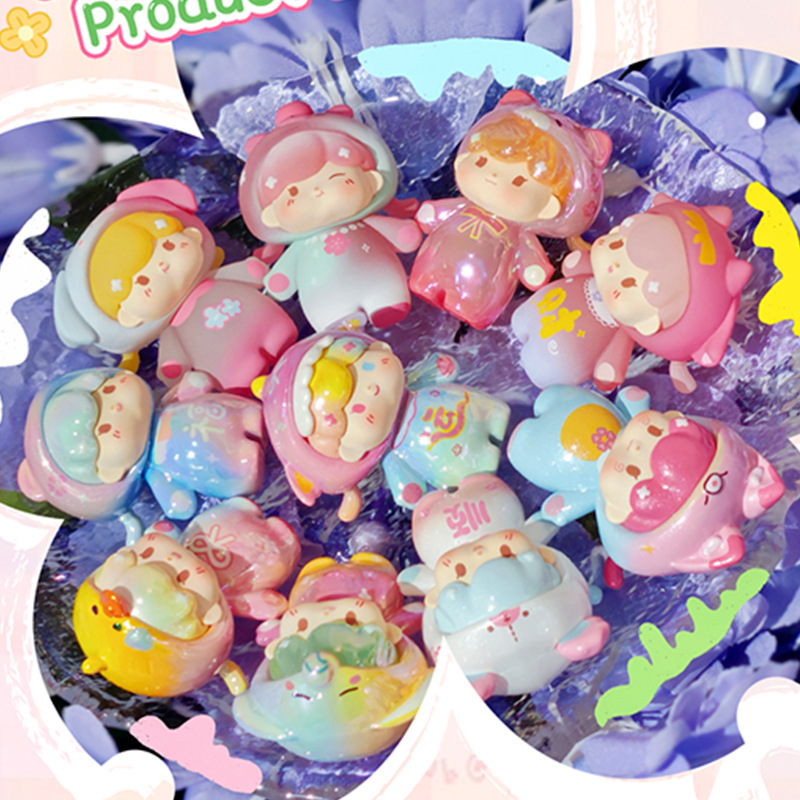 ハグ星座かわいいペットシリーズかわいいブラインドボックスコード付きかわいいトレンディなデスクトップ装飾子供のギフト|undefined