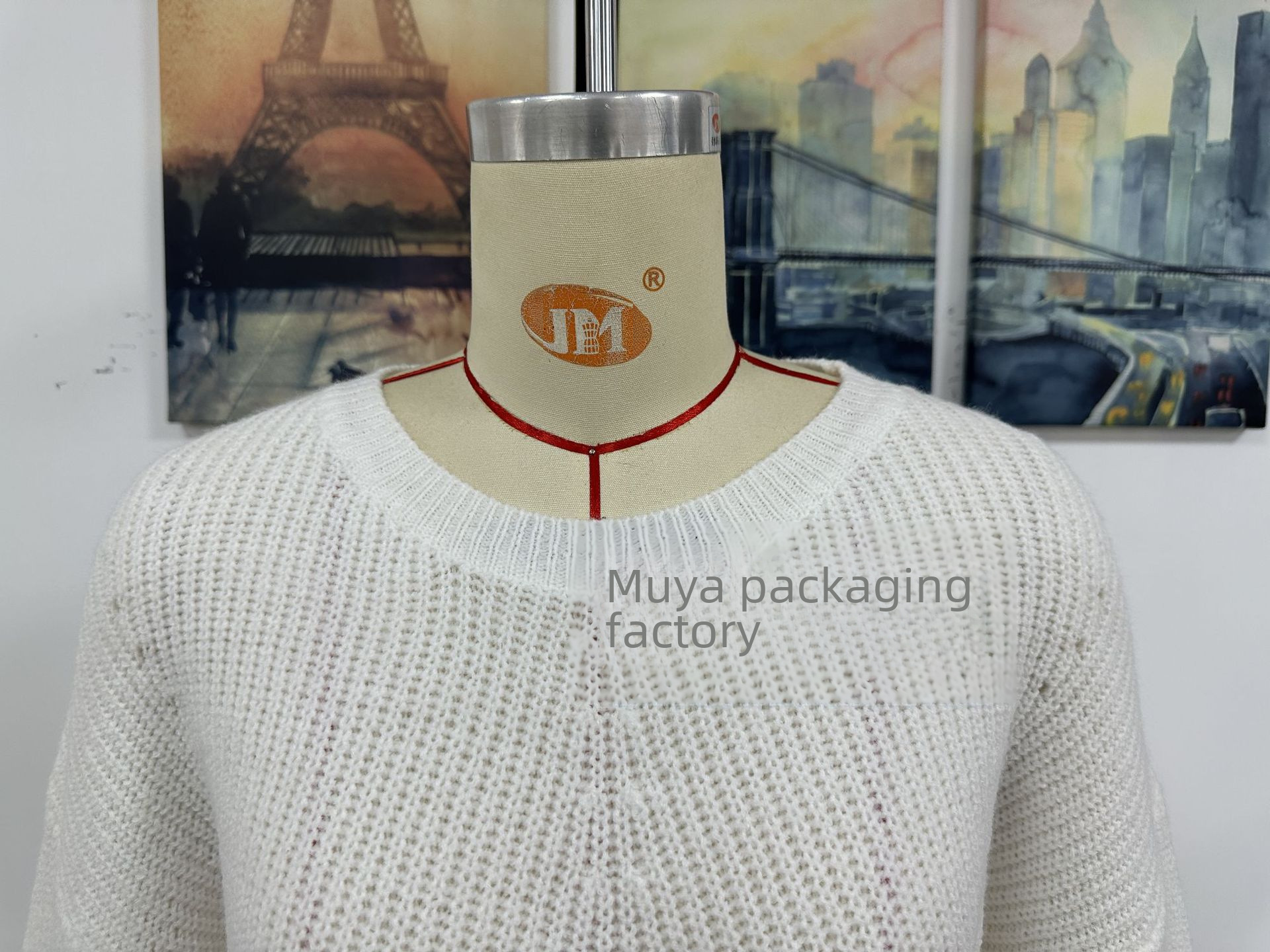 Women's Sweater Solid Colour Pullover Casual Knitted Jumper_voghion.com