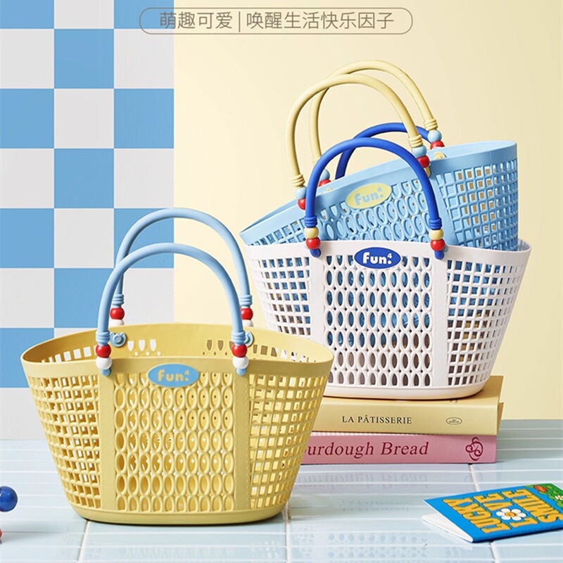 Bath Basket, Toiletry Basket, Portable Bath Basket, Plastic Swimming Basket, Storage Basket, Good-Looking Student Dormitory Bath Basket, Toiletry Basket, Portable Bath Basket, Plastic Swimming Basket, Storage Basket, Good-Looking Student Dormitory