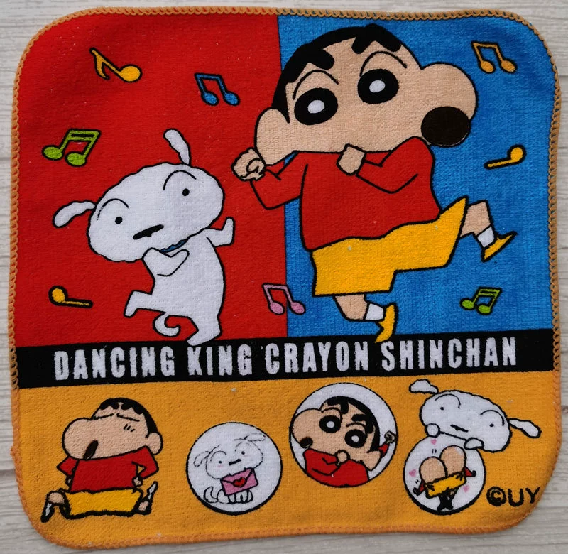 Cotton children's crayons, handkerchief, towel