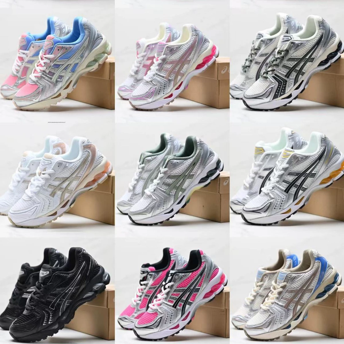 Putian Shoes Arthur Gel-Kayano 14 сетчатая ткань, удобные и универсальные износостойкие дышащие кроссовки с низким верхом для мужчин и женщин