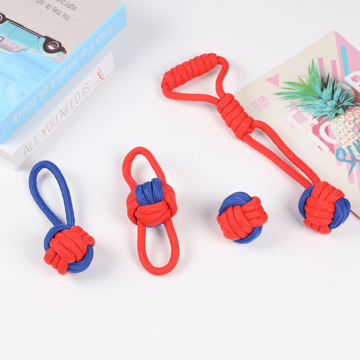 Juguetes para perros tejidos de polipropileno personalizados del fabricante