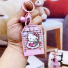 Sanrio, blue pendant, doll, cartoon keychain