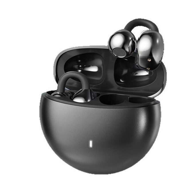 ベルリン サウンド イヤー クリップ Bluetooth ヘッドセット ワイヤレス スポーツ ヘッドセット 長いバッテリー寿命 2025 新しいモデル 長時間着用しても痛みのないホット スタイル|undefined