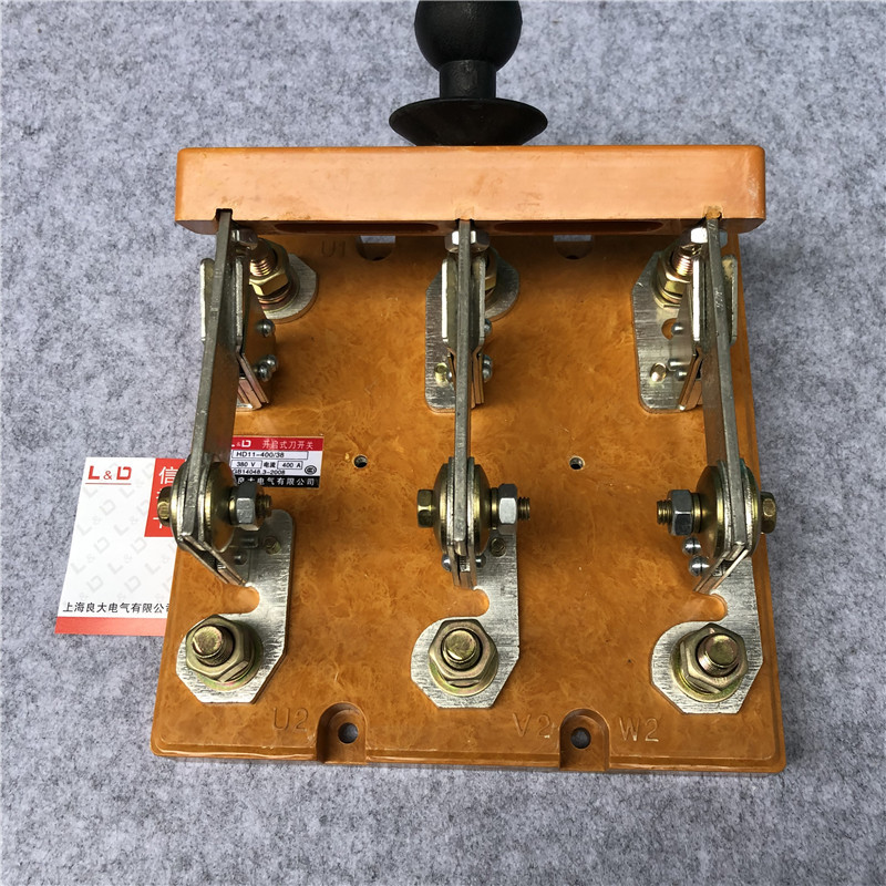 上海良大开启式隔离开关刀开关3组刀闸HS11-200/38 HS11F-200/38