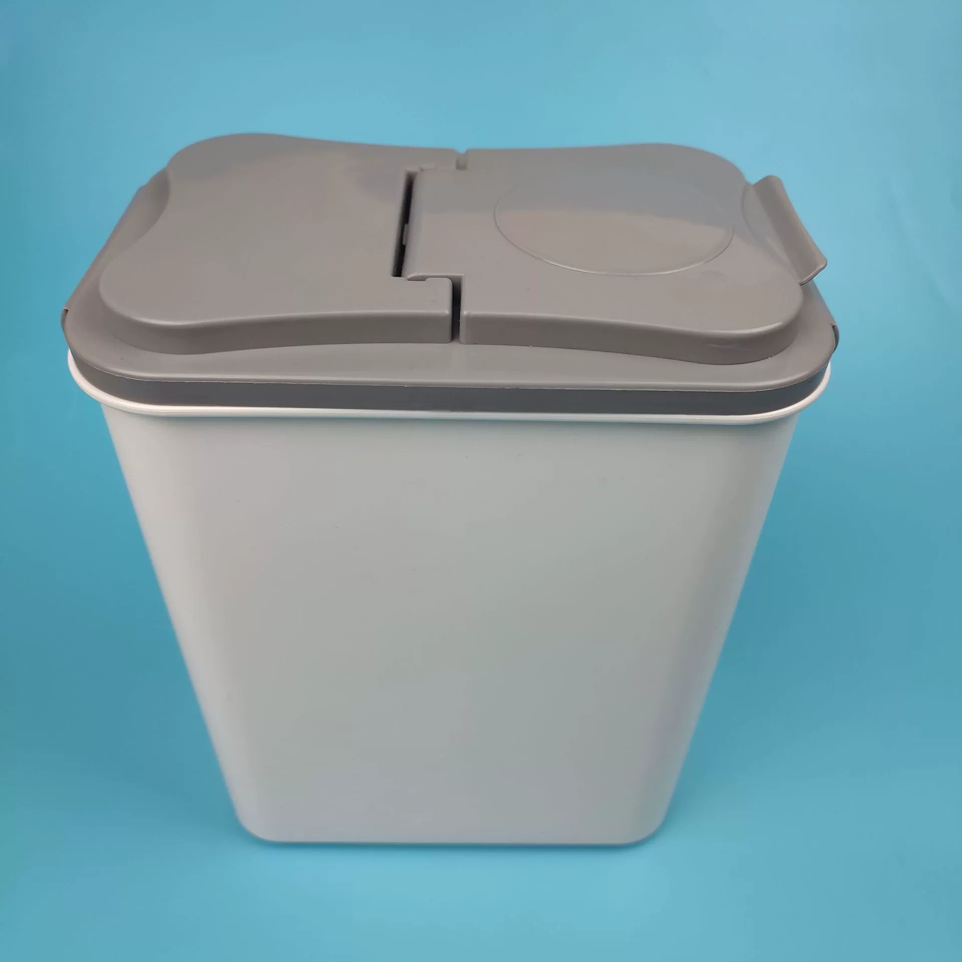 Домашняя кухня Банка для хранения зерна Пластиковый резервуар Ведро для риса Герметичное влагостойкое ведро для хранения кошачьего зерна Емкость для хранения зерна