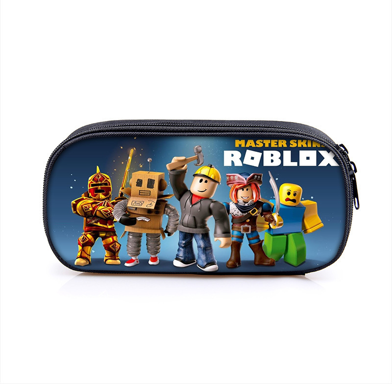 新しい roblox 単層鉛筆バッグ Roblox ポリエステル垂直正方形文具バッグ韓国語版子供の鉛筆バッグ|undefined