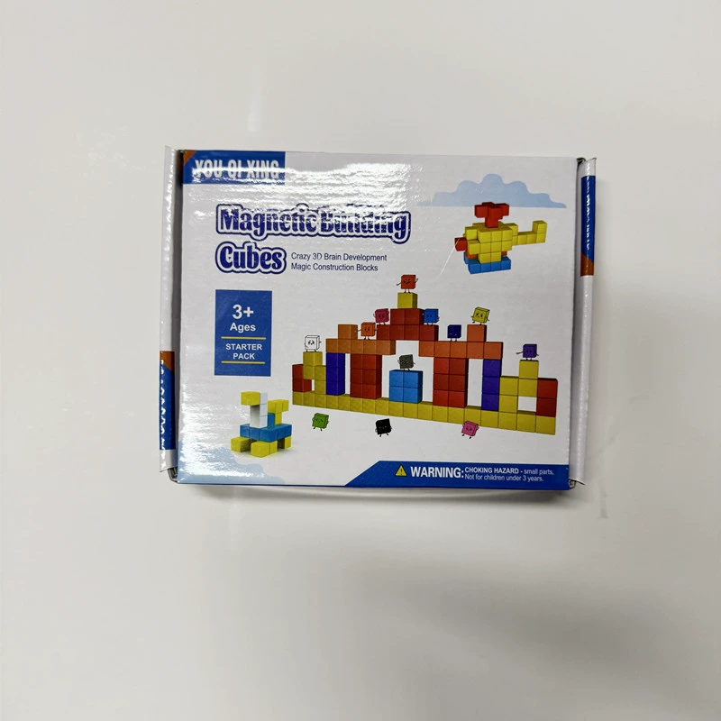 2,5 см магнитный головоломка, собранный блок магнитного блока