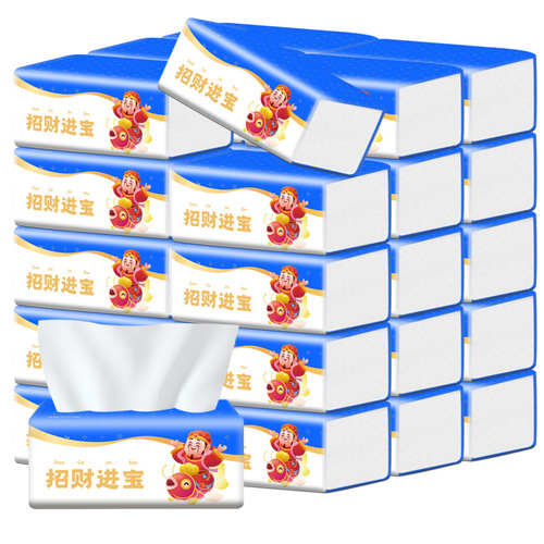 Alipay toilet paper, household affordable napkin, raw wood pulp paper, factory store delivery