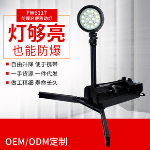 FW6117 Multifunctional LED Explosion-proof Work Light Emergency Work Light Repair Work Light