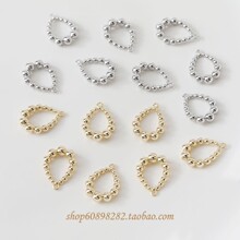 14K�����ɫ�͹ňA���U��ˮ�ε���diy��������������