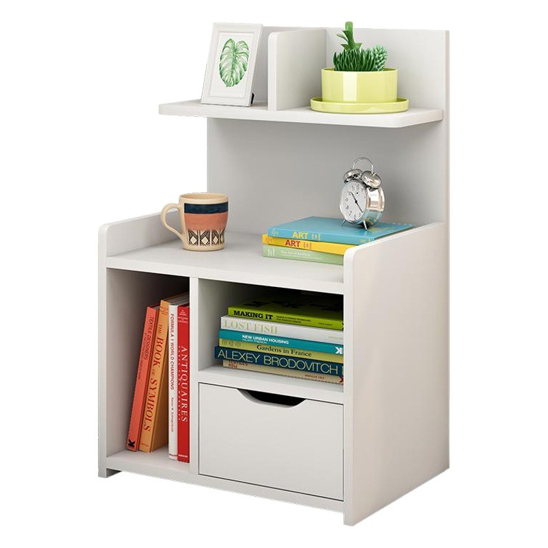 Simple mesita de noche rack de almacenamiento simple moderno estilo nórdico dormitorio multi-funcional armario pequeño mesita de noche