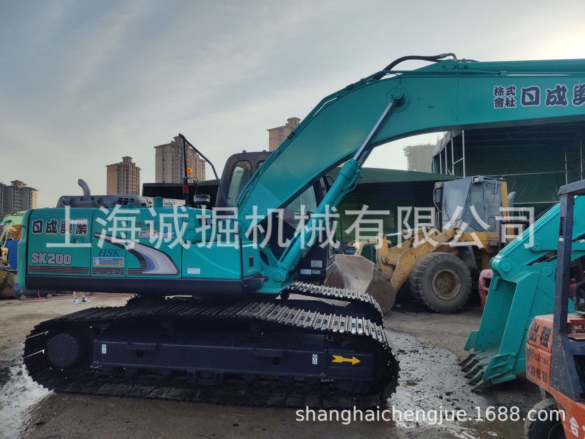 二手神钢SK200-8挖掘机挖掘机械二手中型液压