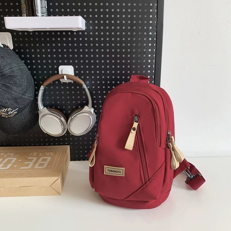 Нагрудная сумка Y8K для мальчиков, сумка через плечо в корейском стиле, легкий дорожный рюкзак, многофункциональная популярная спортивная простая сумка через плечо