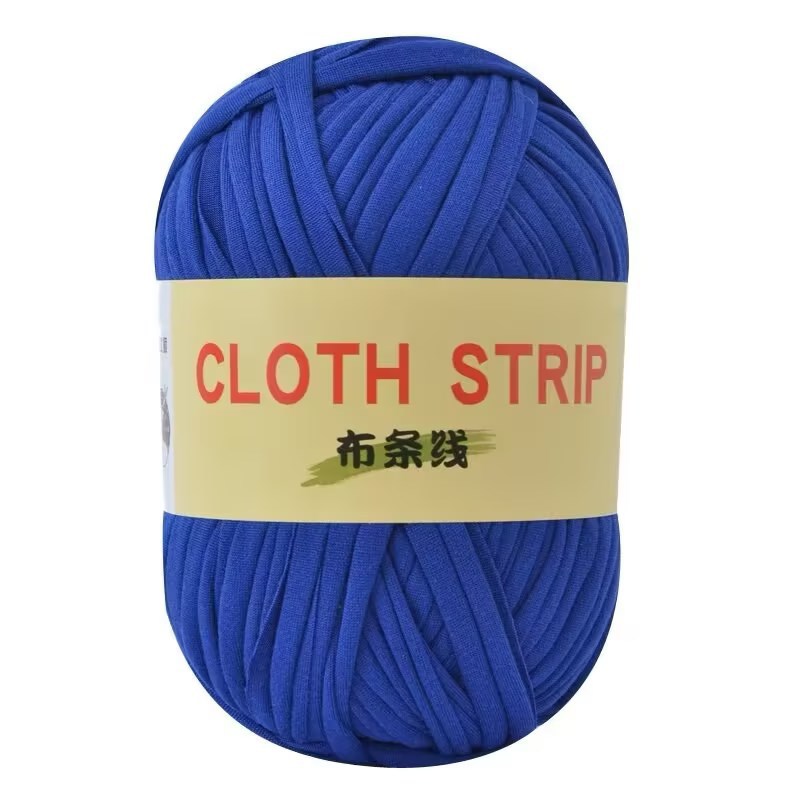 Gran gancho de línea de tela muñeca zapatillas de almacenamiento cesto cojín manta ganchillo DIY material casero tela gruesa trenzado