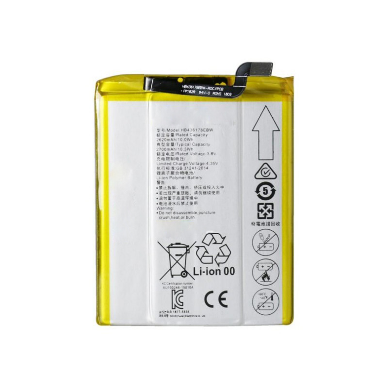 适用于 华为MateS CRR-CL00 UL00手机电池 HB436178EBW 全新电板