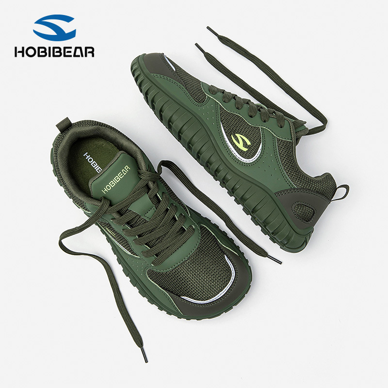 Zapatos HOBIBEAR de punta ancha, zapatos de primavera y otoño para hombre, zapatos minimalistas, zapatos casuales, zapatos de horma ancha, zapatos para caminar, zapatos deportivos, venta directa del fabricante
