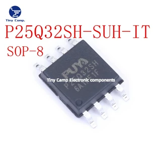 现货正品 P25Q32SH-SUH-IT SOP-8 4MB容量低功耗 SPI NOR Flash