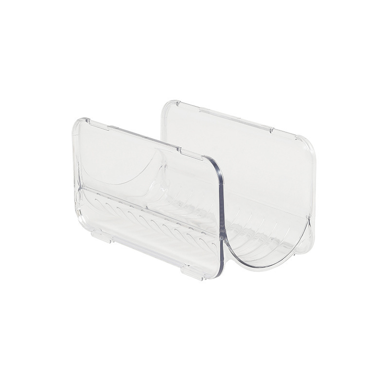 Transparent dustproof storage system for home use, creative glass holder