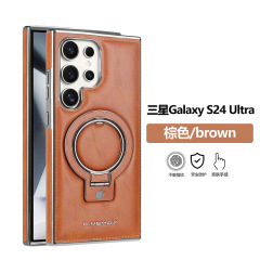 サムスンs 23ultra携帯電話ケース適用galaxy 24ビジネススタンドマグネット24u転倒防止全カバー23革カバー