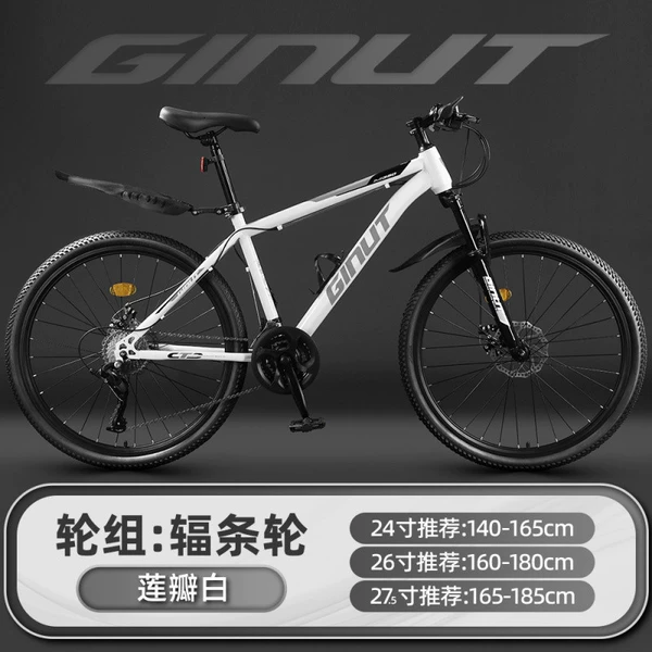 Lotus white spoke wheel [reinforced shock absorption] steel frame