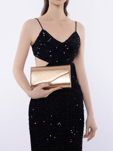 Fashionable and Luxurious Chain Bag for Cross-Border Ladies' Evening Banquet, Wedding, Party, Handbag, Amazon Exclusive Supply