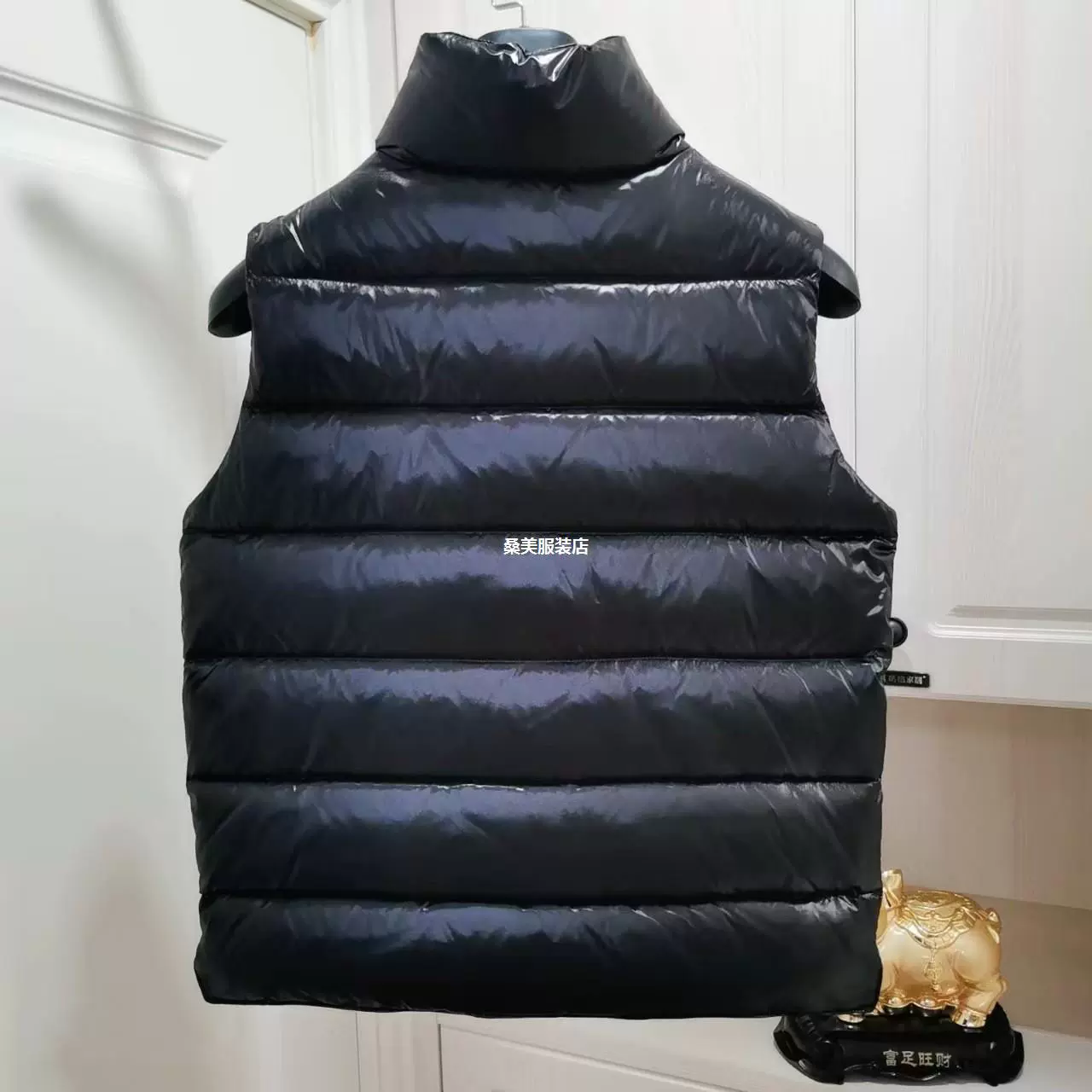 Жилет для отдыха с пухом, пуховик, Slim fit