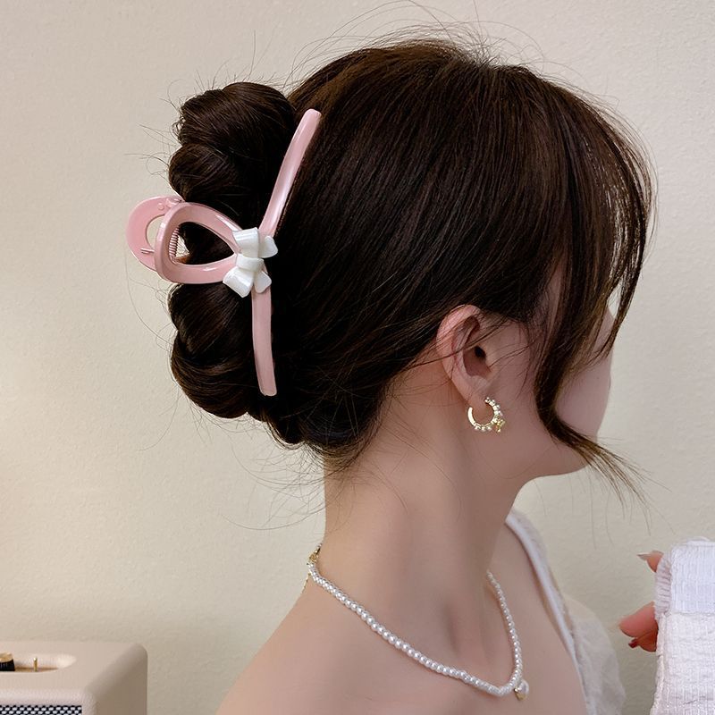 Women's Sweet Bow Knot Plastic Hair Claws display picture 2