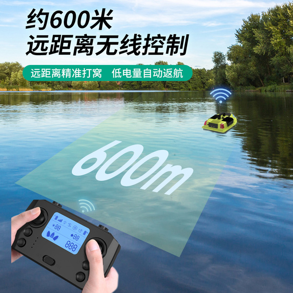 Automatic speedboat for navigator for fishing