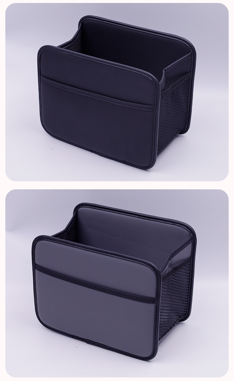 Small Car Storage Box, Multifunctional Foldable In-Car Trunk Organizer, Miscellaneous Storage Box