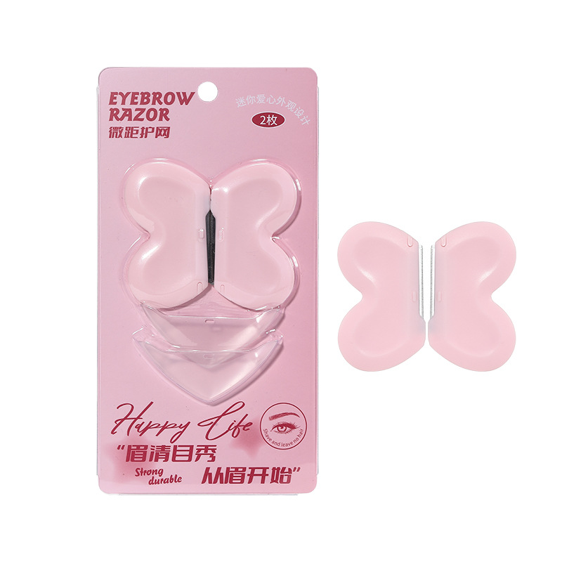 LMLTOP Paquete de 3 recortadores de cejas plegables, herramientas de belleza, cuchillas para cejas, juego de rasuradores de cejas para mujer A0369