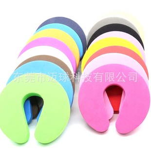 In stock Children's supplies eva door clip bar baby anti-pinch door plug baby cartoon protection anti-pinch hand sponge door card
