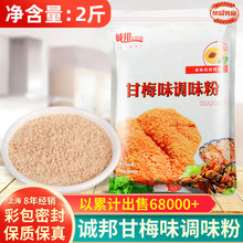 诚邦甘梅粉鸡排撒料1kg 梅子粉甘梅地瓜撒粉孜然粉商用调味料