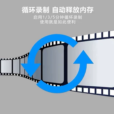 Car Rearview Mirror Recorder, Driving recorder