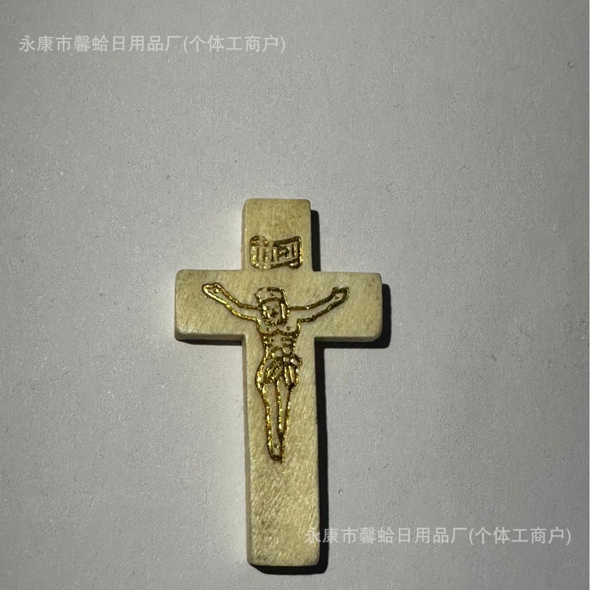 Cruz de madera Artesanía de madera Collar Colgante Accesorios Colgante