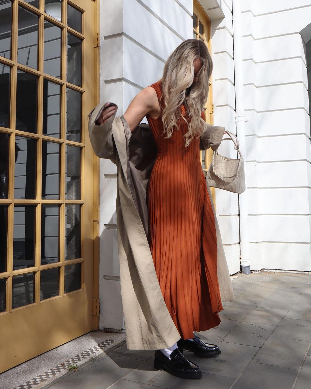 Women's Regular Dress Elegant Round Neck Sleeveless Solid Color Maxi Long Dress Daily display picture 9