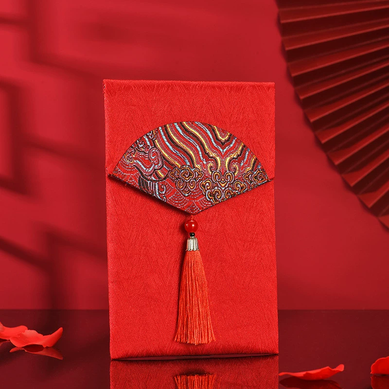Wedding red envelope wedding new Chinese retro creative personality red envelope red envelopes red envelope bag is a sealing 10,000 yuan to wholesale