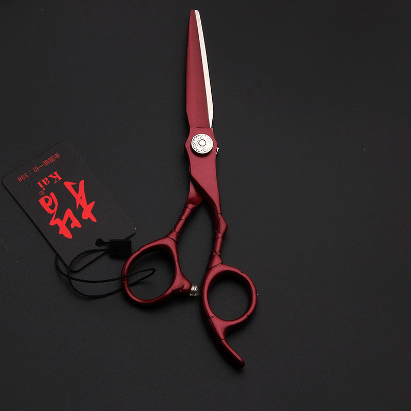 빨간색 평면 가위