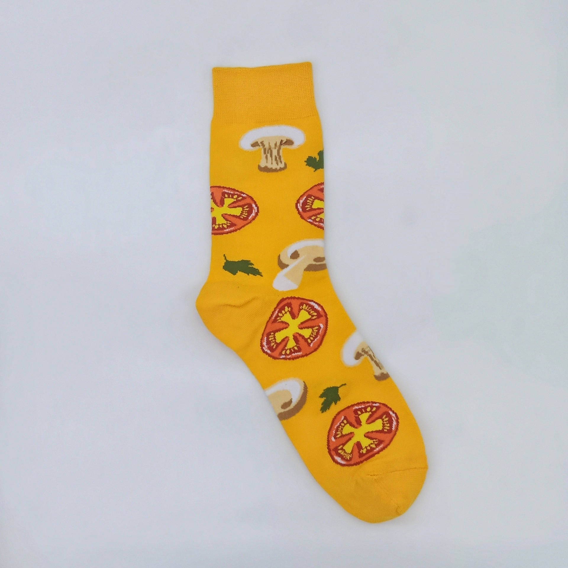 40g Weight Socks Classification Socks Lingerie Type Cotton Fabric Type A Pair Quantity Holiday, Daily Occasion Sweatproof Function Floral Pattern All Seasons Season Unisex Gender Simple Style Style Unisex Simple Style Floral Cotton Crew Socks A Pair 12